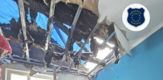 Gospodăria unui polițist a fost mistuită de flăcări. Colegii cer solidaritate (foto)